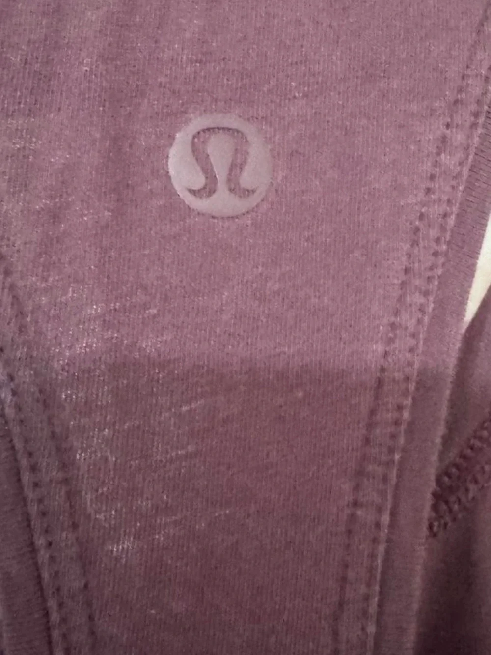 Lululemon Women's Black Racerback Tank Top - Classic Scoop Neck Dark Purple